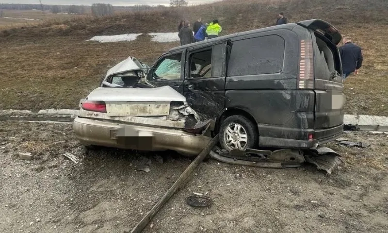 Лобовое столкновение на Чуйском тракте унесло жизнь человека