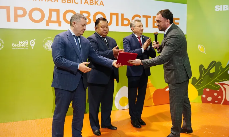 Виктор Томенко направил приветствие участникам выставки «Сибпродовольствие» в Иркутске