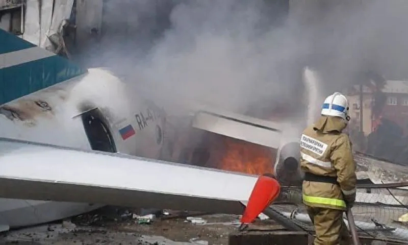 Пассажирский самолёт разбился в Бурятии