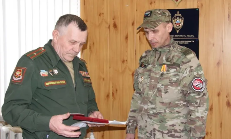 Военнослужащий из Алтайского края награждён медалью «За отвагу»