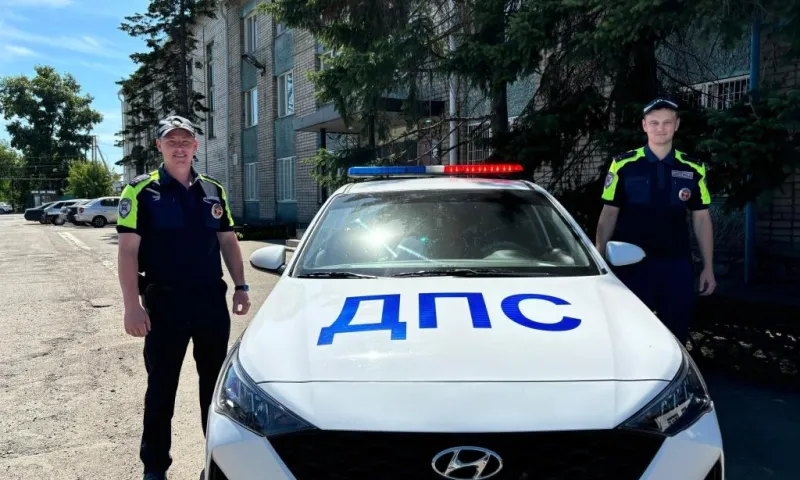 Сотрудники ДПС помогли спасти жизнь бийчанину с сильной аллергией 