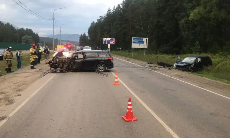 Серьёзное ДТП с жителями Алтайского края произошло в Манжероке