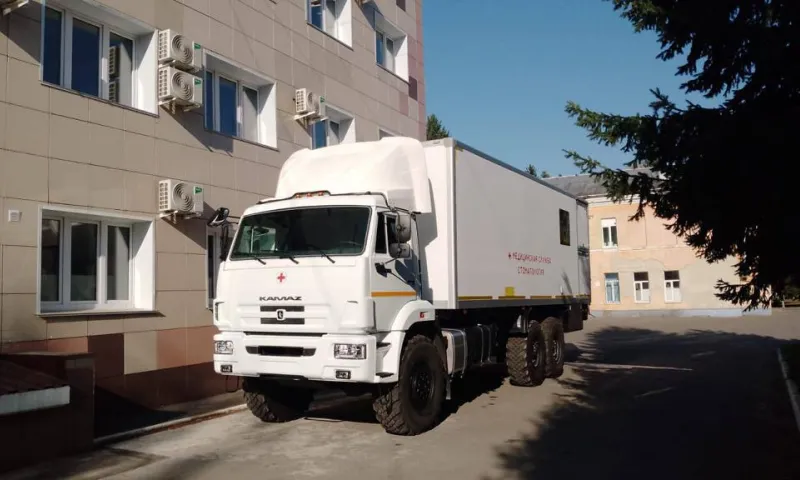 Первый мобильный стоматологический комплекс приобрели в Алтайском крае