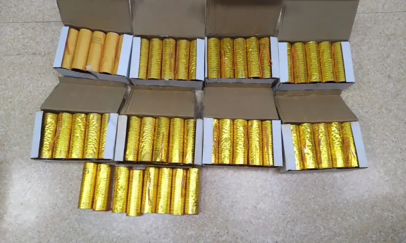 Незаконную партию фейерверков изъяли на Алтае 