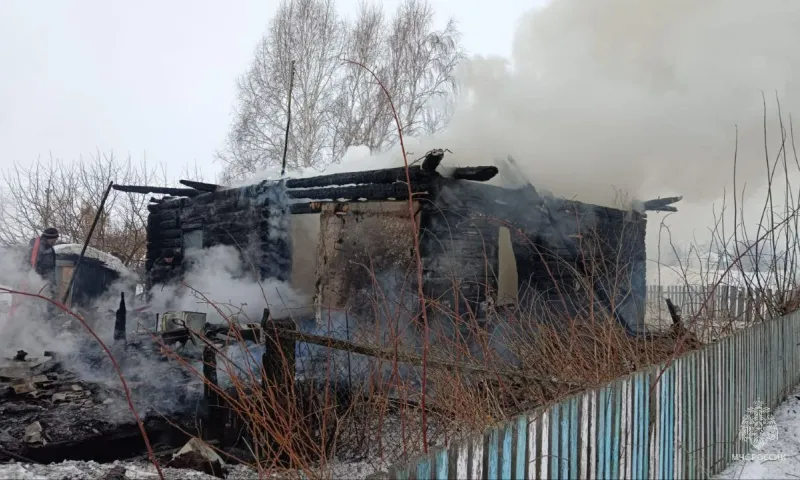 Мужчина погиб при крупном пожаре в Ельцовском районе 