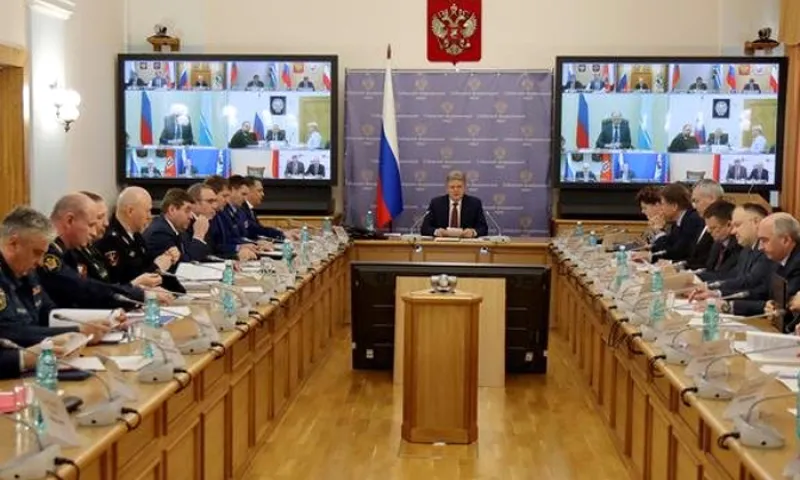 Виктор Томенко принял участие в заседании коллегии по вопросам правоохранительной деятельности обороны и безопасности в СибФО