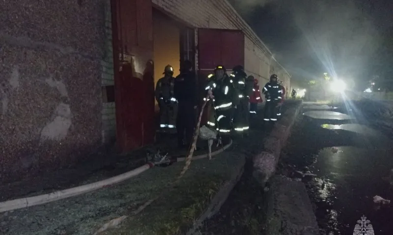 Пожар повышенного ранга произошел на ТЭЦ-2 в Барнауле