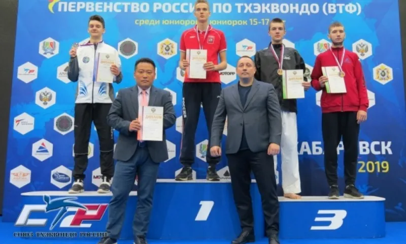 Алтайский спортсмен завоевал бронзу на юниорском первенстве России по тхэквондо