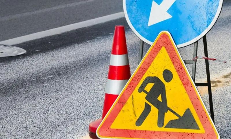 Два участка дорог перекроют в Барнауле из-за ремонта