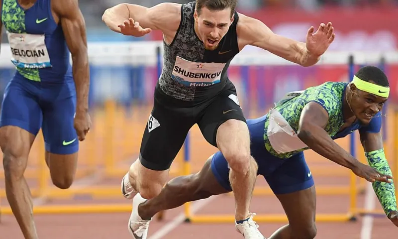 Сергей Шубенков выиграл этап Бриллиантовой лиги