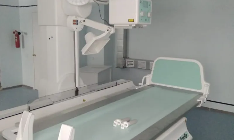 Новый рентгеновский комплекс установили в больнице Троицкого района