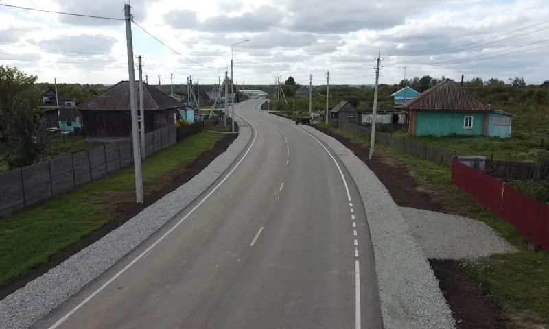 Дорогу к сельхозпредприятию построили в Кытмановском районе