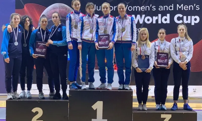 Алтайская спортсменка одержала победу на юниорском этапе Кубка мира по фехтованию на сабле