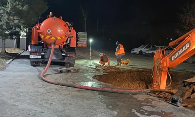 В Железнодорожном районе Барнаула восстановили водоснабжение