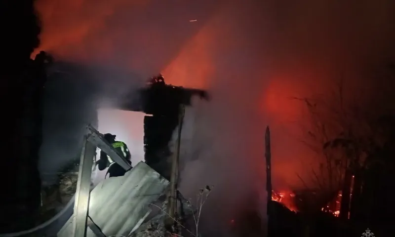 Минувшей ночью в Алтайском крае при пожарах погибли 2 человека