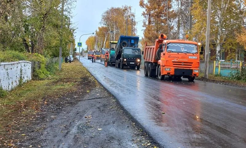 К самому отдалённому селу Немецкого национального района уложили асфальт