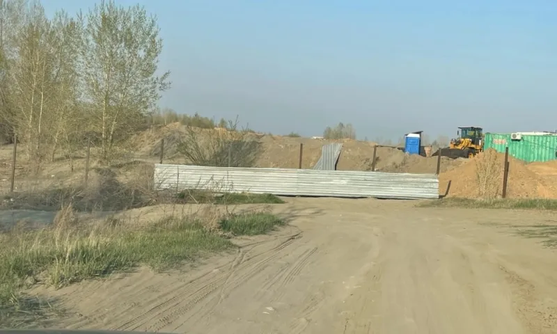 Барнаульская компания самовольно решила застроить природоохранную зону 