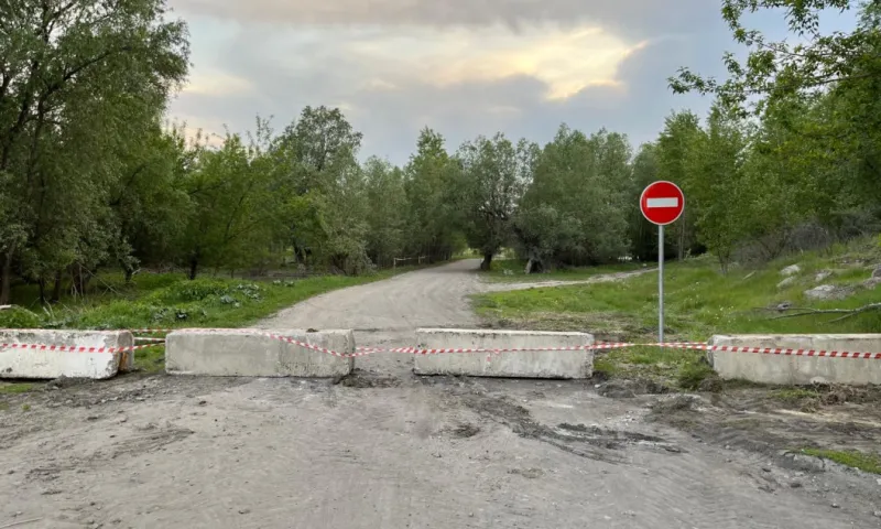 Временное ограничение движения в Затоне из-за подъёма воды в Оби