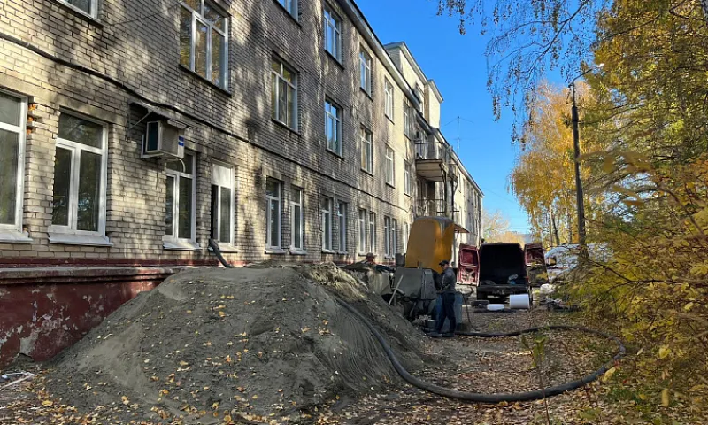 Ремонт городской больницы № 10 продолжается в Барнауле