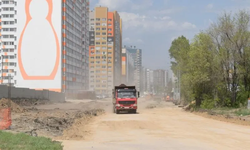 Дорогу на улице Сиреневой построят в Барнауле