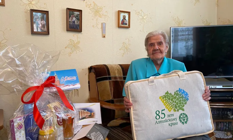 Жительница Барнаула отметила 100-й день рождения