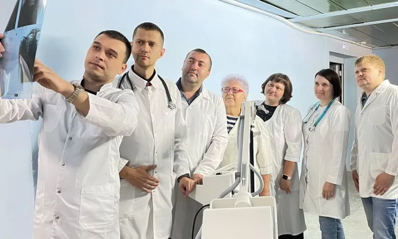 В ЦРБ Советского района появился новый аппарат для проведения рентгена
