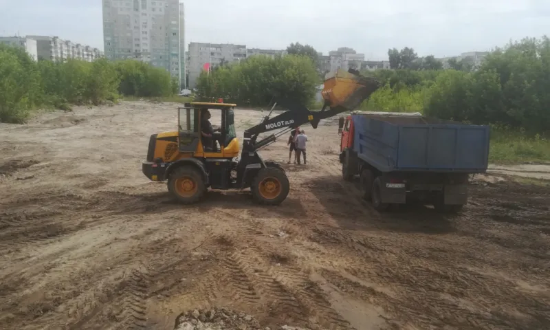 В Барнауле ликвидируют незаконные свалки