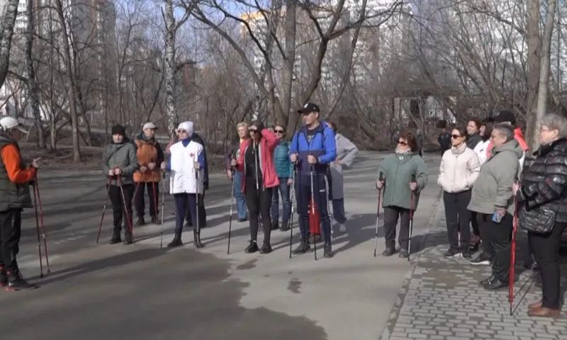 Акция «10 тысяч шагов к жизни» в честь Всемирного дня здоровья прошла в Барнауле
