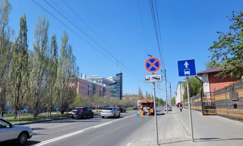 В центре Барнаула появилась полоса для движения общественного транспорта
