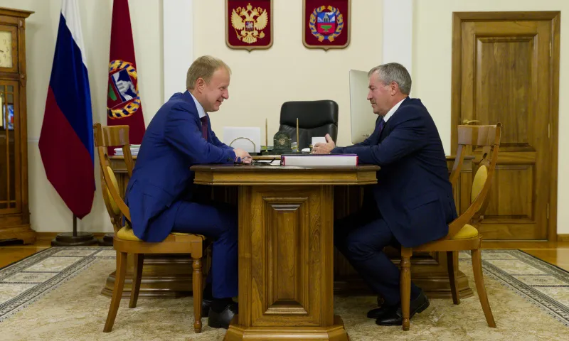 Губернатор Алтайского края и глава Третьяковского района обсудили вопросы развития территории