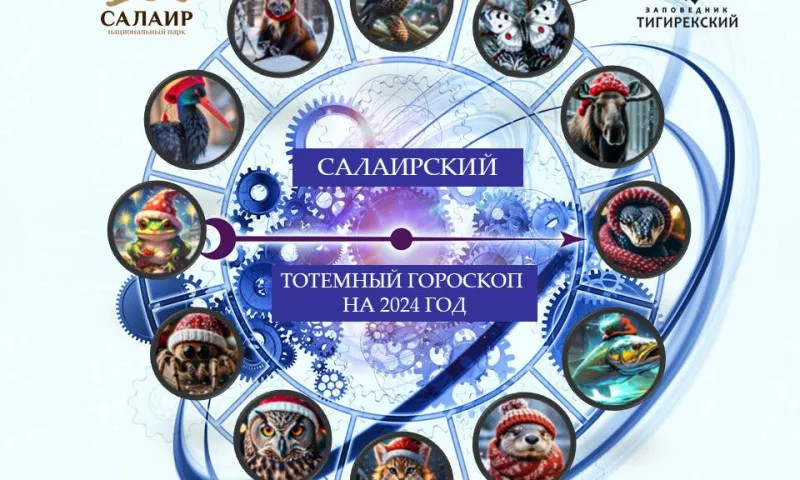 Алтайский заповедник составил Салаирский тотемный  гороскоп на 2024 год 