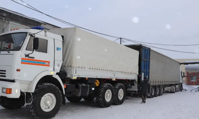 Новую партию гуманитарной помощи отправили из Алтайского края в зону проведения СВО