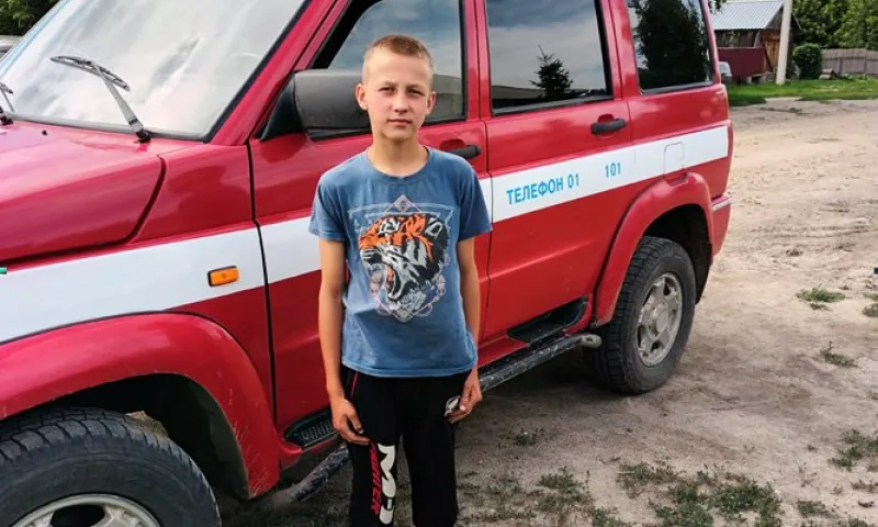 15-летний мальчик спас ребенка на пожаре в Алтайском крае