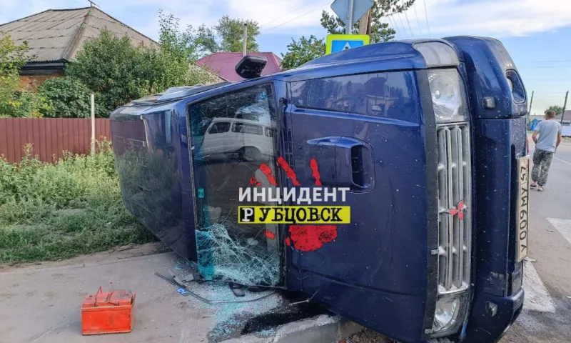 Серьезное ДТП произошло в Рубцовске 