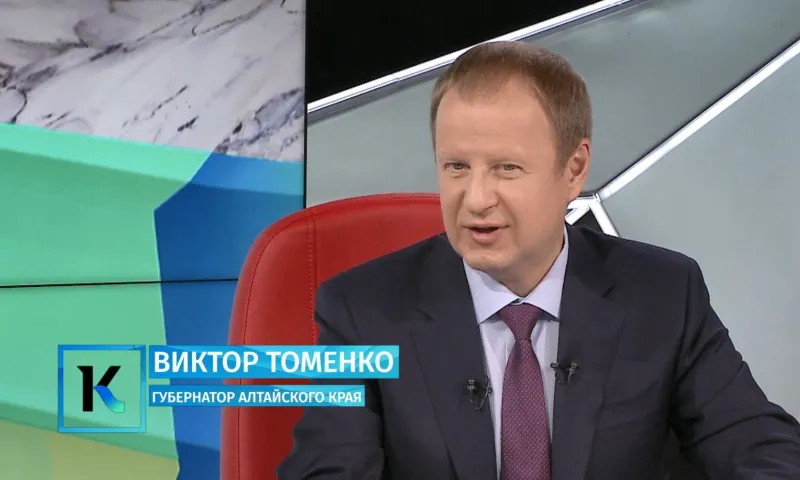 Губернатор Виктор Томенко: первое большое интервью телеканалу «Катунь 24» после переизбрания