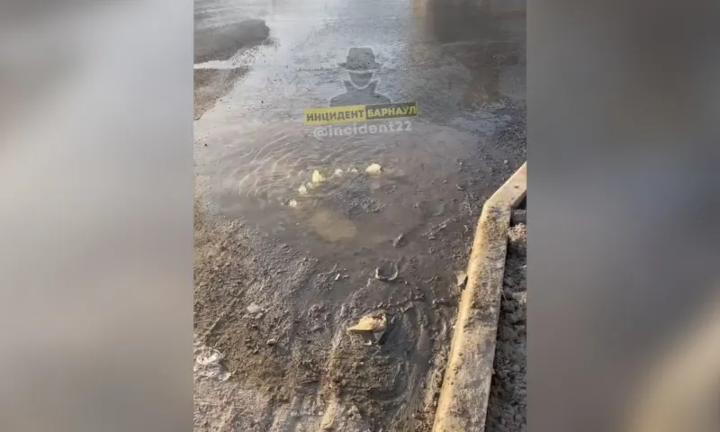 Неожиданный «горячий источник» открылся в Барнауле