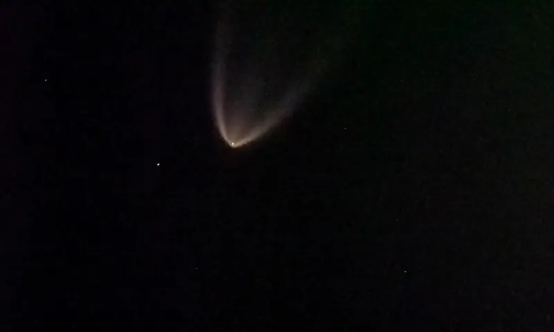 Ракету, стартовавшую с Байконура 11 сентября, заметили над Алтайским краем