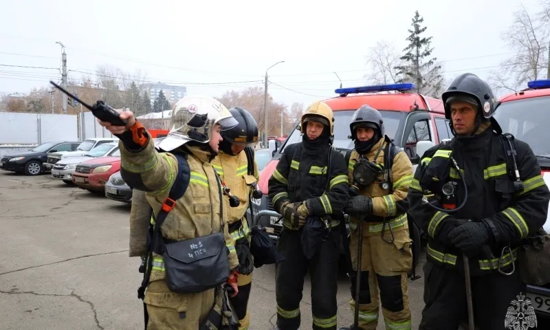 Пожарно-тактические учения пройдут завтра по всему Алтайскому краю