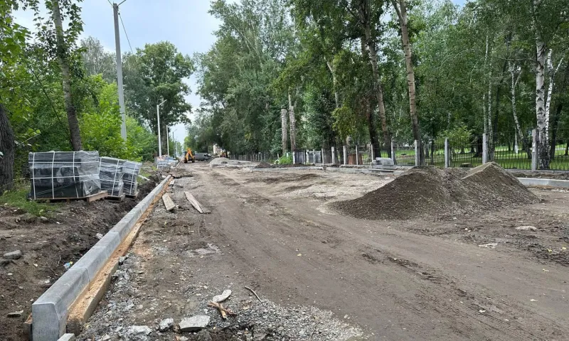 Ливневую канализацию отремонтировали на одной из улиц Бийска