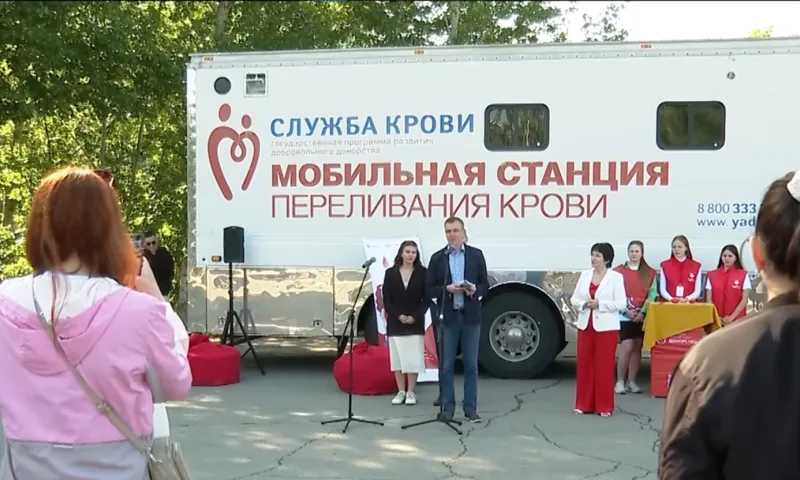 35 тонн крови в год сдают алтайские доноры 