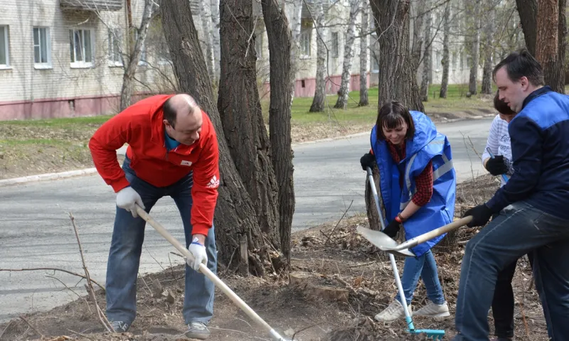 В Барнауле подвели итоги общегородского субботника