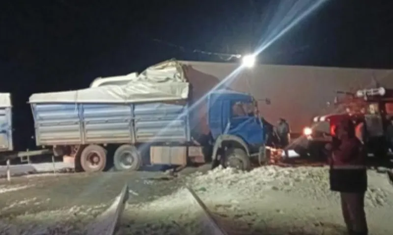 Смертельное ДТП с грузовиками произошло на трассе Алтайского края