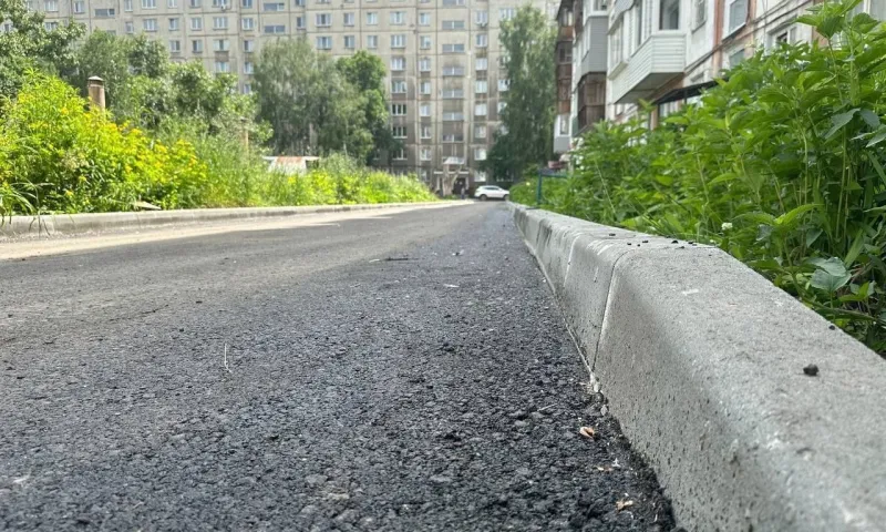 Четыре двора отремонтировали в Бийске по нацпроекту