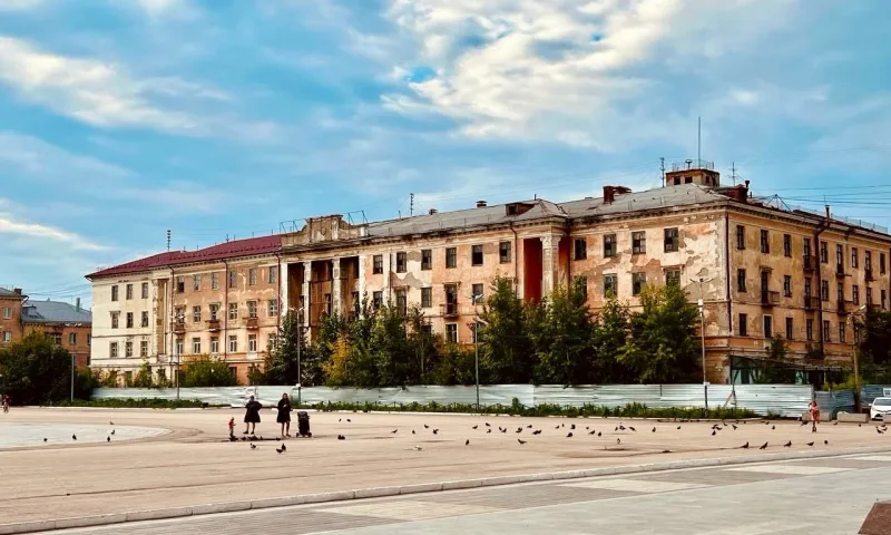 Стелу «Город трудовой доблести» установят на месте гостиницы «Алей» в Рубцовске