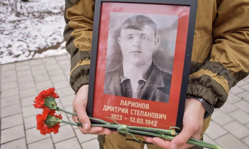 Останки участника Великой Отечественной войны захоронили на родине в Топчихинском районе