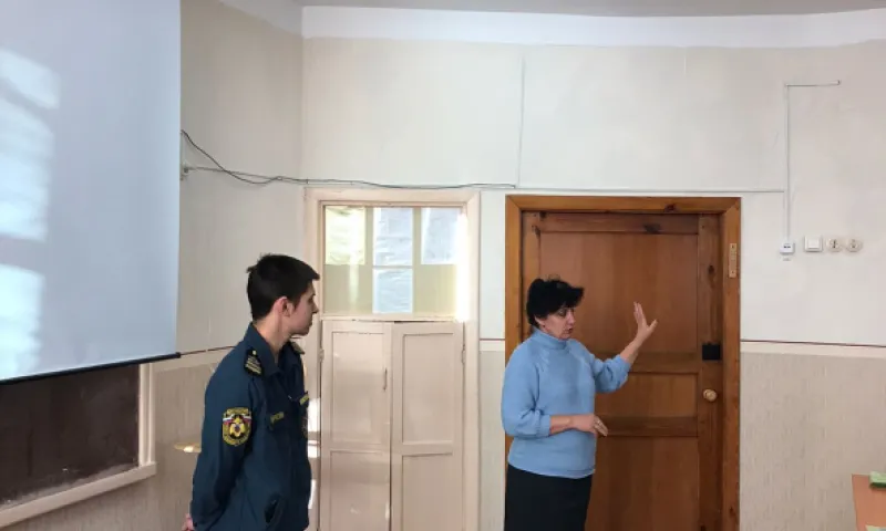 Барнаульским школьникам рассказали об опасности льда
