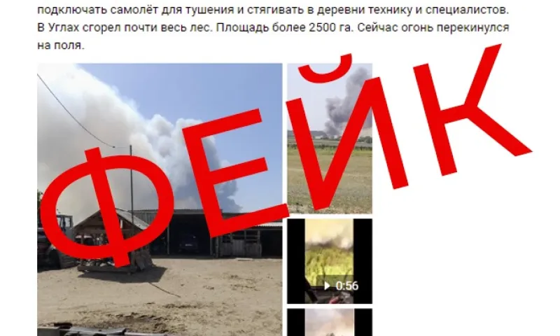 В соцсетях распространяются фейки о возгораниях домов в Угловском и Михайловском районах Алтайского края