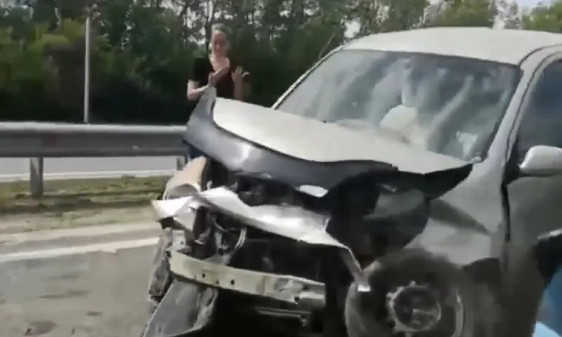 На трассе недалеко от Барнаула произошла авария