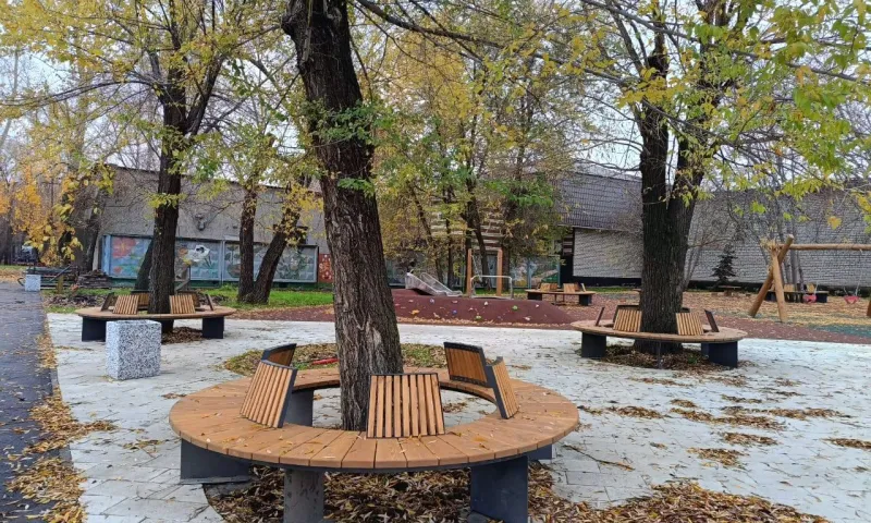 Парк «Центральный» в Барнауле преображается