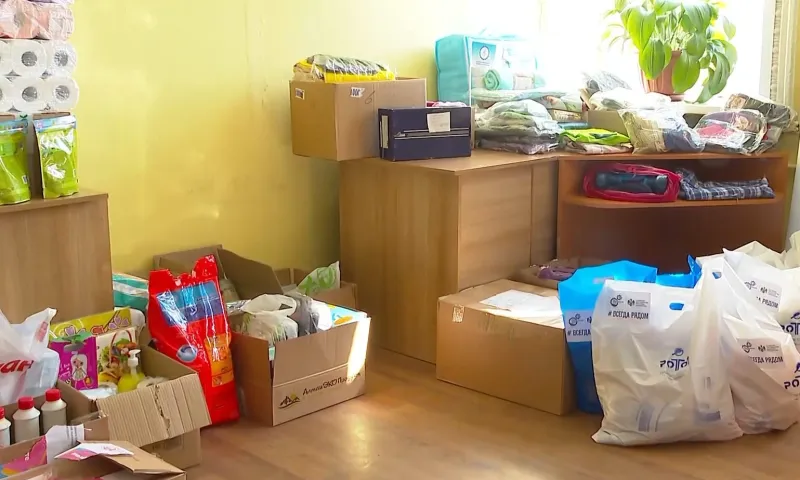 Гуманитарную помощь собирают в Алтайском крае для отправки в Донбасс